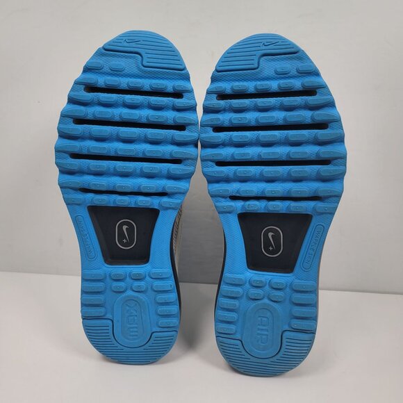 Nike Air Max 97 Milan 2012 Men's Beige & Blue Sneakers 586267-014 US Size 7 - Picture 7 of 8